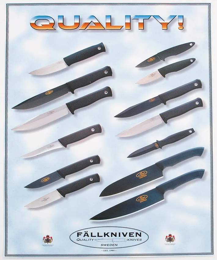 Fallkniven Advertising Poster Promo