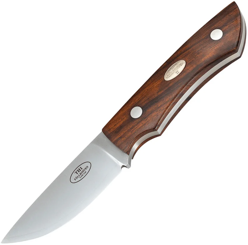 Fallkniven Taiga Hunter 1 Fixed Blade Knife Desert Ironwood (2.875" Satin)