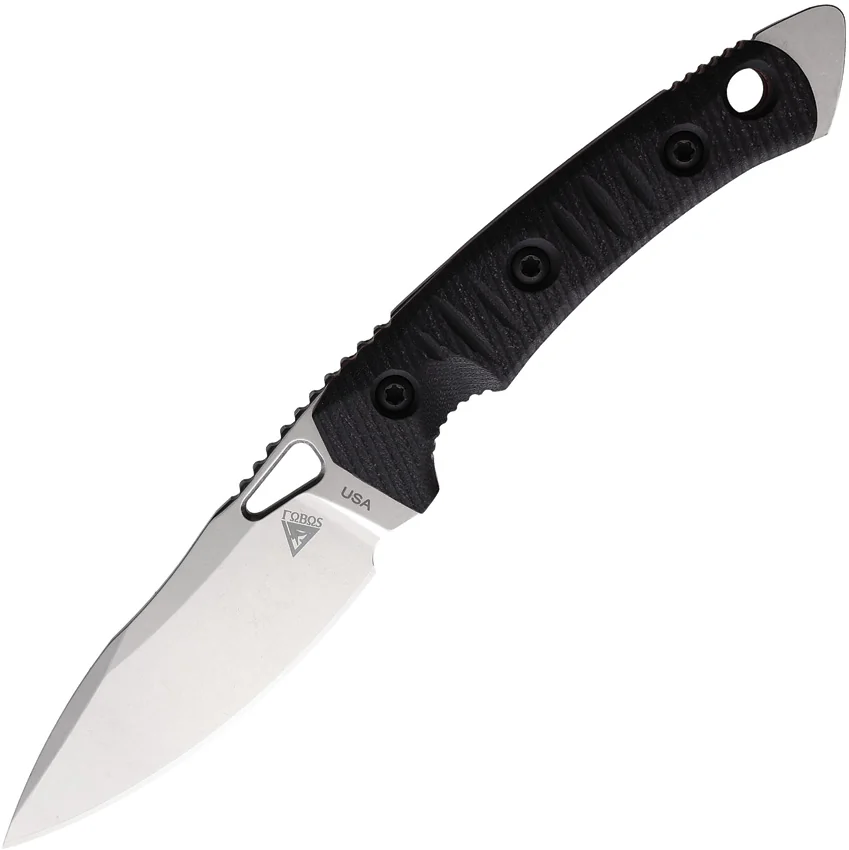 FOBOS Knives Cacula Fixed Blade Blk/Red