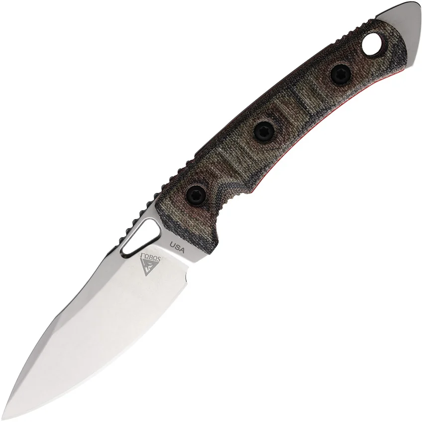 FOBOS Knives Cacula Fixed Blade Camo/Red
