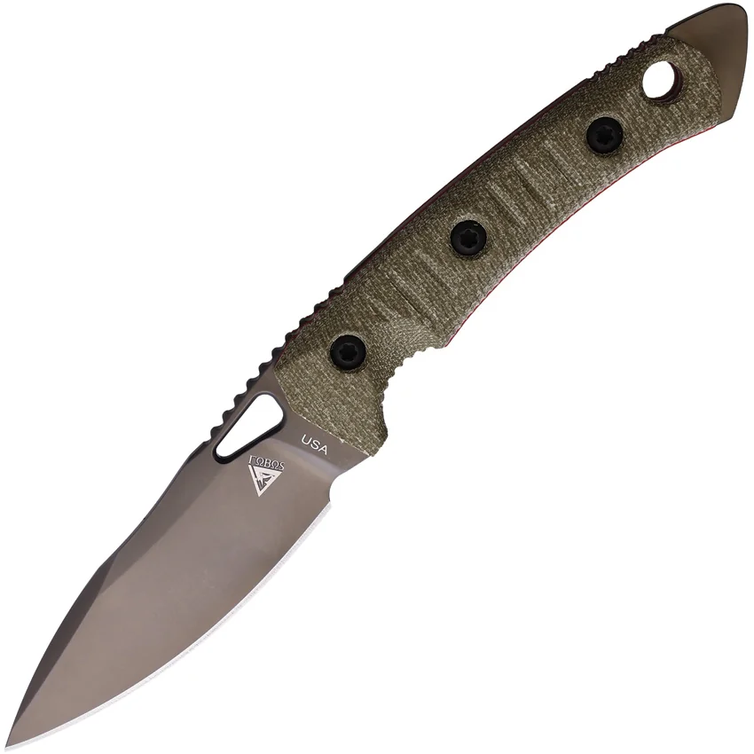 FOBOS Knives Cacula Fixed Blade OD/Red