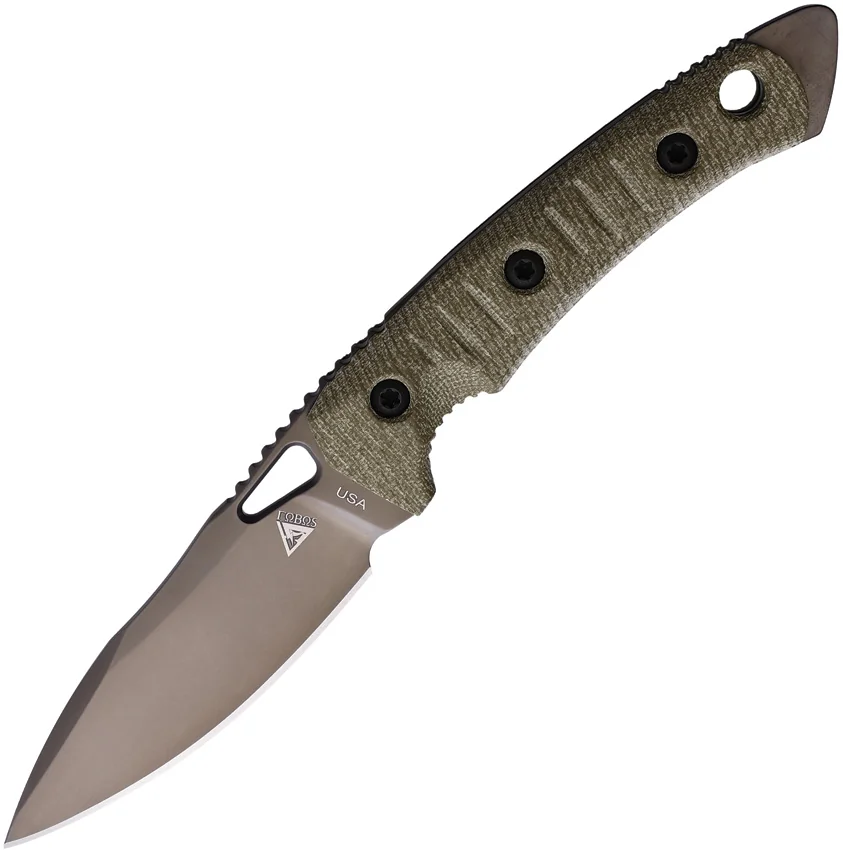 FOBOS Knives Cacula Fixed Blade OD/Blk