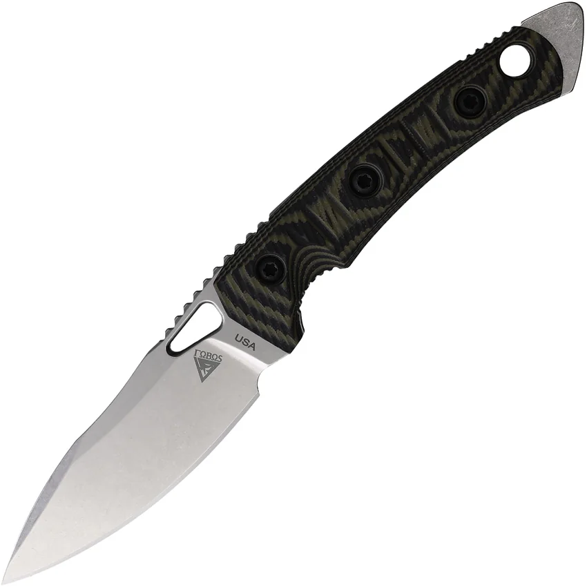 FOBOS Knives Cacula Fixed Blade Blk/Grn