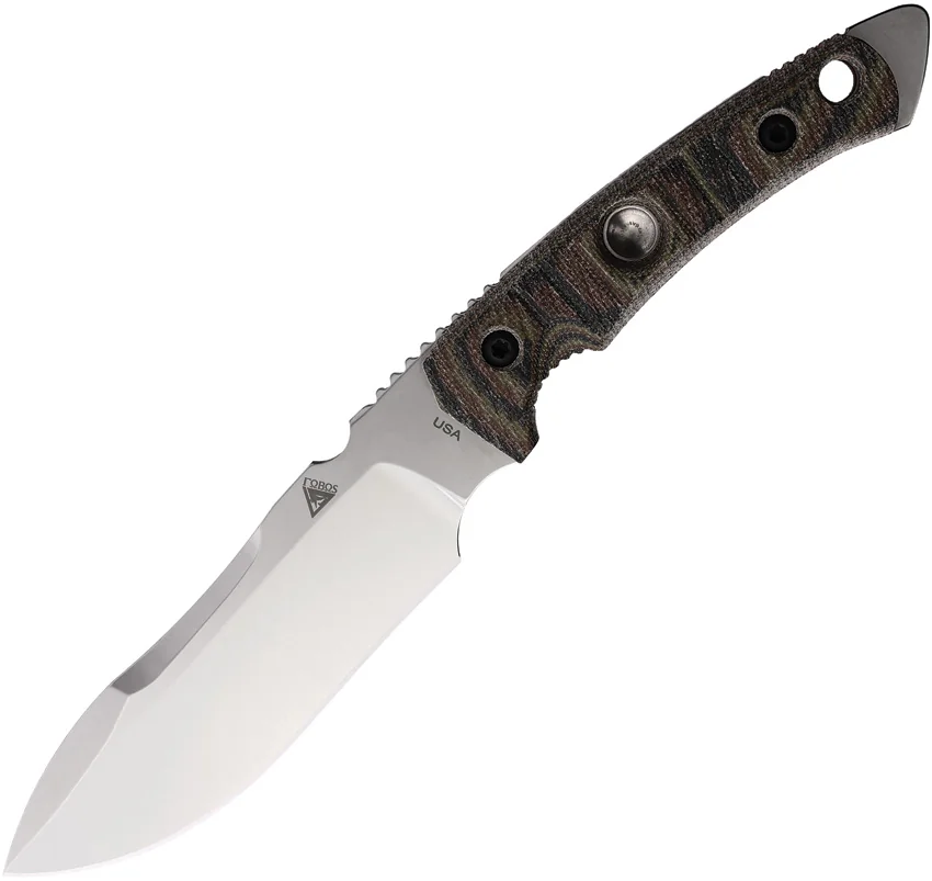 FOBOS Knives Tier1-BC Fixed Blade Camo Mic