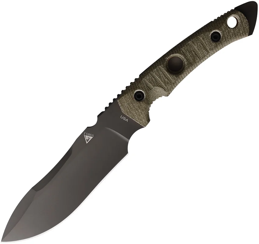 FOBOS Knives Tier1-BC Fixed Blade Grn Mic