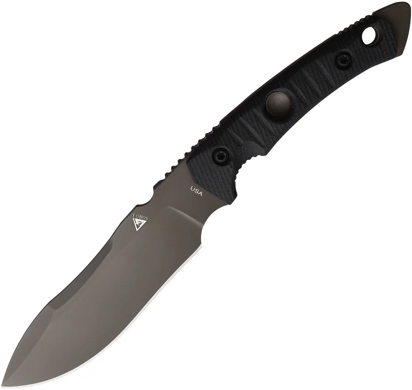 FOBOS Knives Tier1-BC Fixed Blade Blk G10