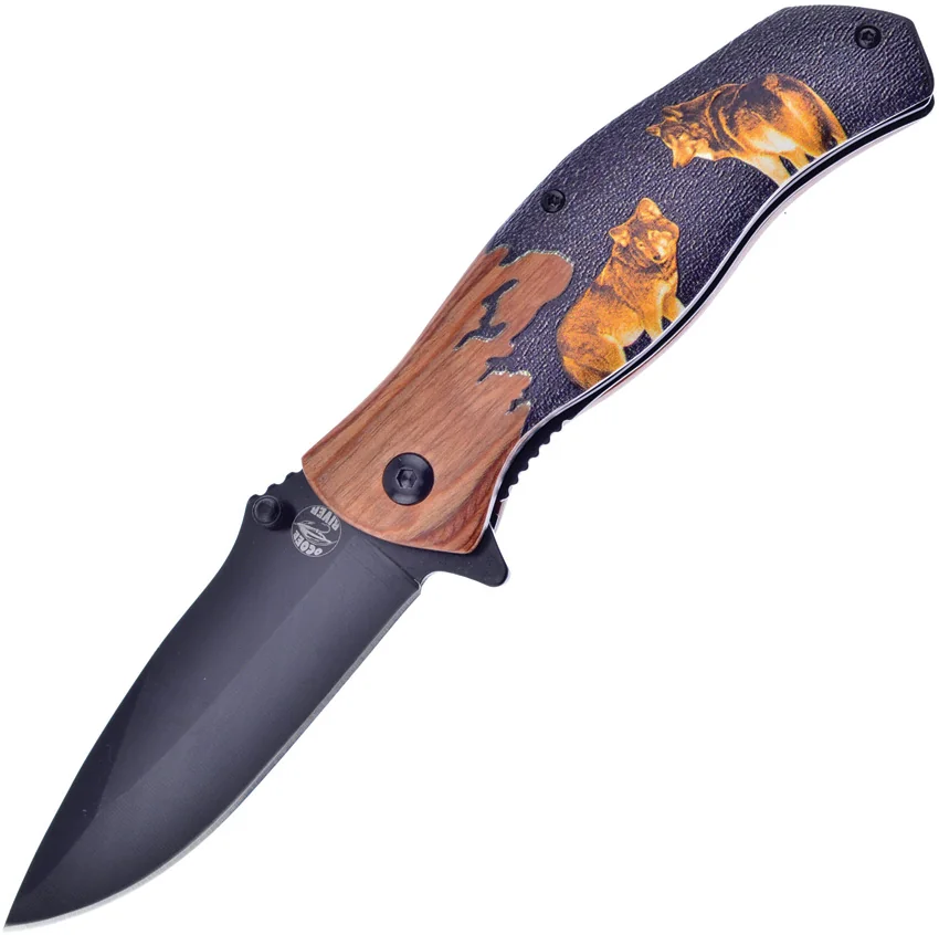 Frost Cutlery Wolf Linerlock A/O