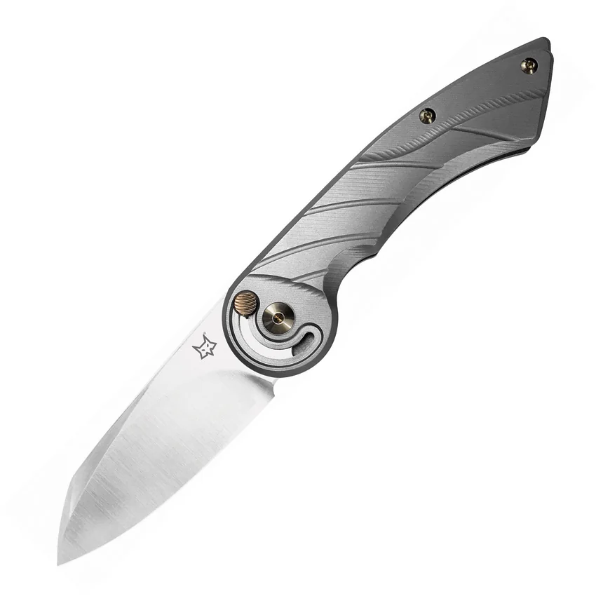 Fox Knives Radius Folding Knife Titanium (3" Satin M390) FX-550 TI