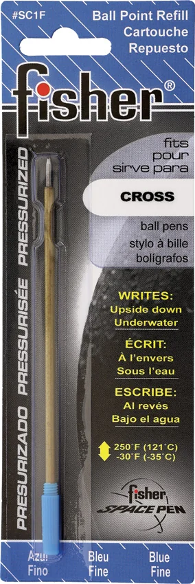 Fisher Space Pen Blue Ink Refill Fine Point