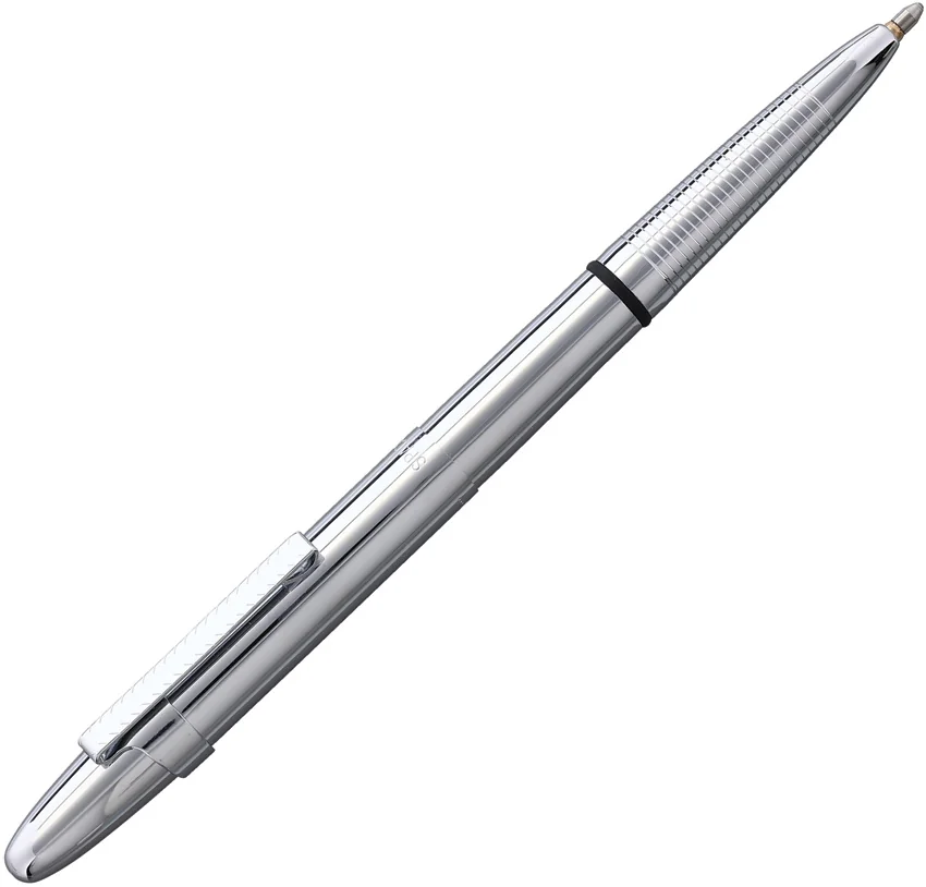 Fisher Space Pen Silver Chrome Bullet w/ Pocket Clip 400CL
