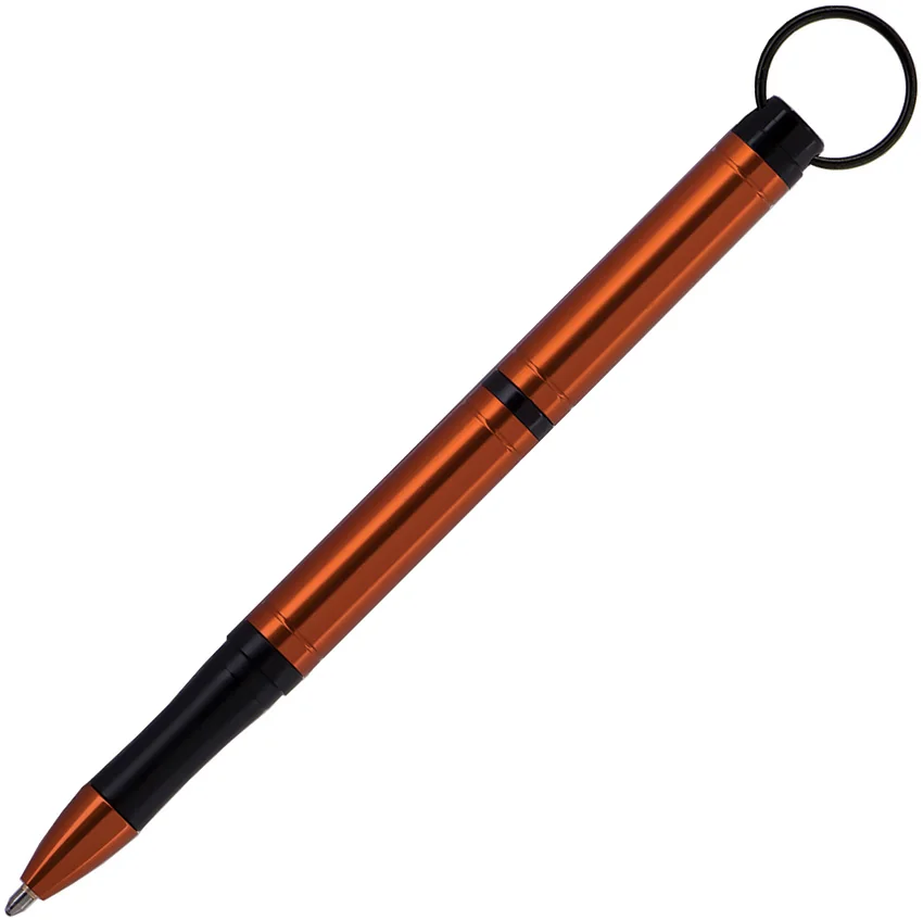 Fisher Space Pen Backpacker Orange Anodized Aluminum Pen