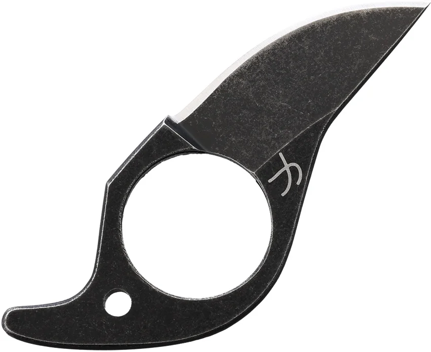 Fred Perrin 1907 Neck Knife Black Stonewash (1.75" Black Stonewash) FRD1907