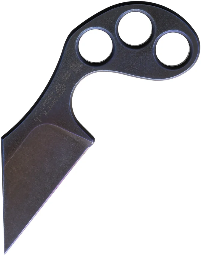 Fred Perrin Confusion Neck Knife Black SW Titanium (2.6" Black SW) FRDMKF2T