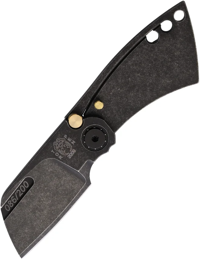 Max Knives Sepia Framelock Black