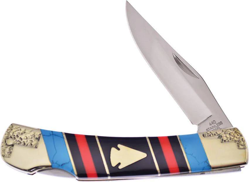 Frost Cutlery Assorted Stone Lockback