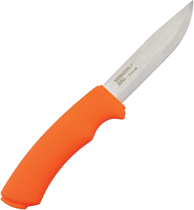 Morakniv Bushcraft Survival Orange Handle (4.25" Satin)