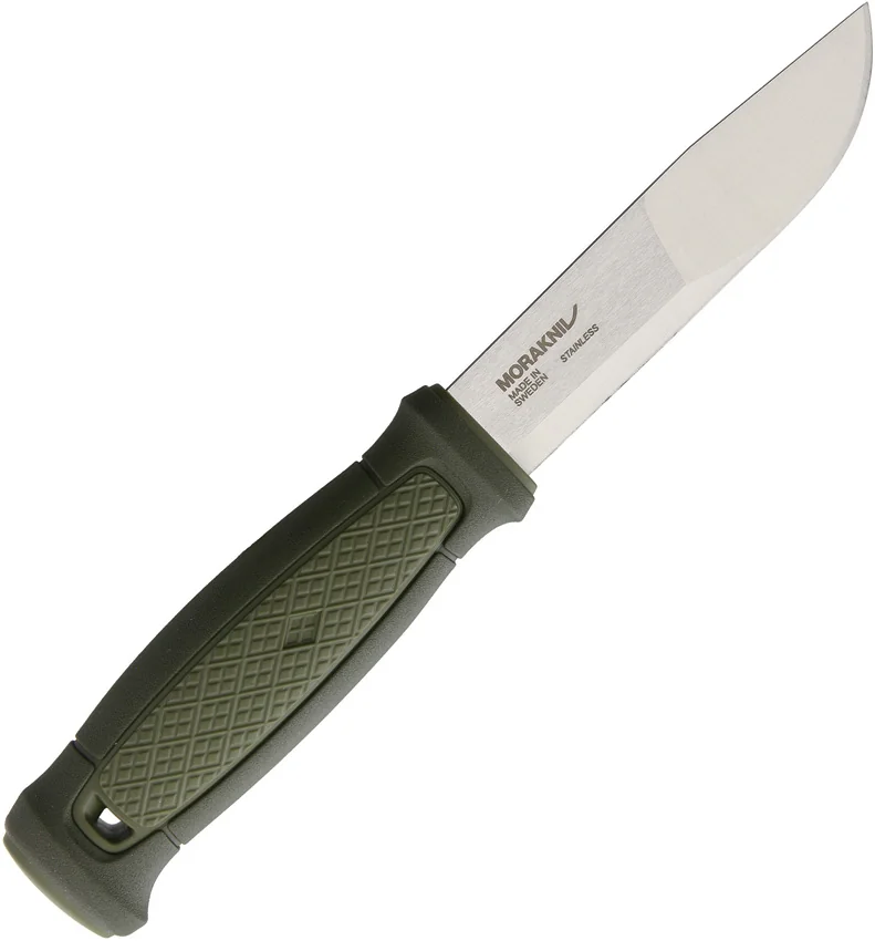 Morakniv Kansbol Fixed Blade Knife OD Green (4.125" Satin)