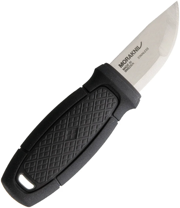 Morakniv Eldris Pocket-Size Fixed Blade Knife Black (2.125" Satin)