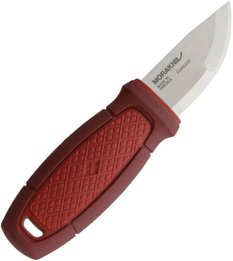 Morakniv Eldris Pocket-Size Fixed Blade Knife Red (2.125" Satin)