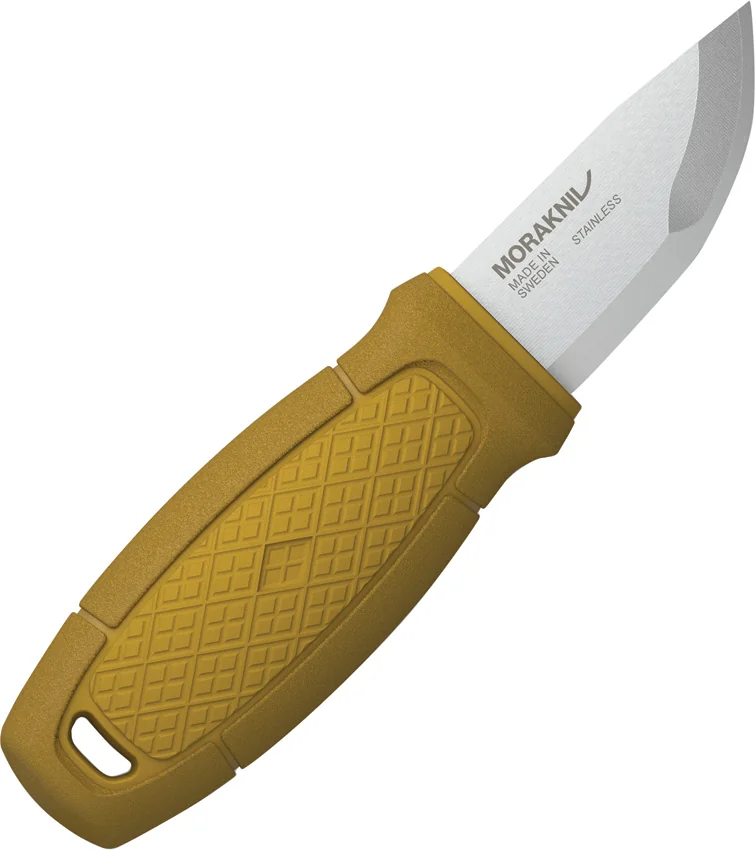 Morakniv Eldris Pocket-Size Fixed Blade Knife Yellow (2.125" Satin)