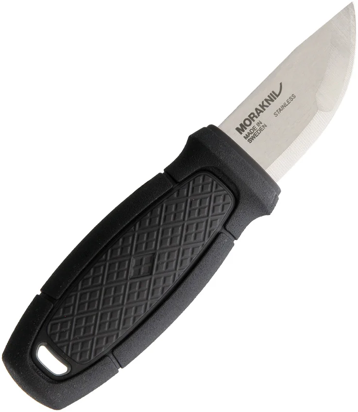 Morakniv Eldris Pocket-Size Fixed Blade Neck Knife Kit Black (2.125" Satin)