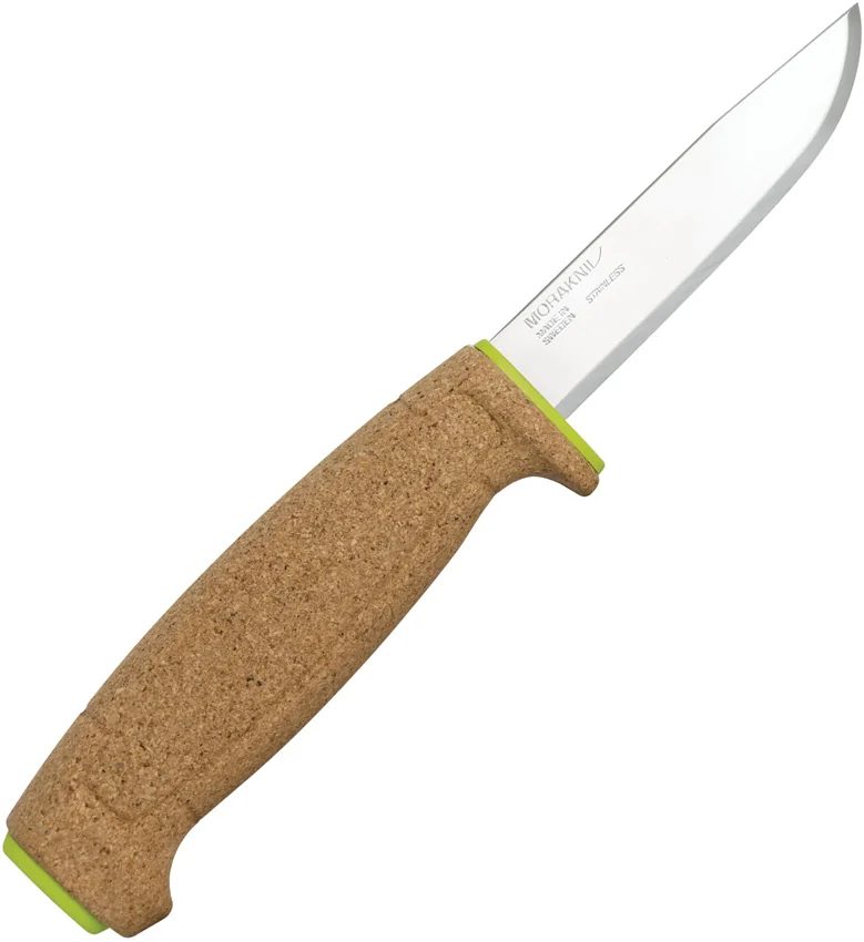 Morakniv Floating Knife Fishing Fixed Blade Cork (3.75" Polish)