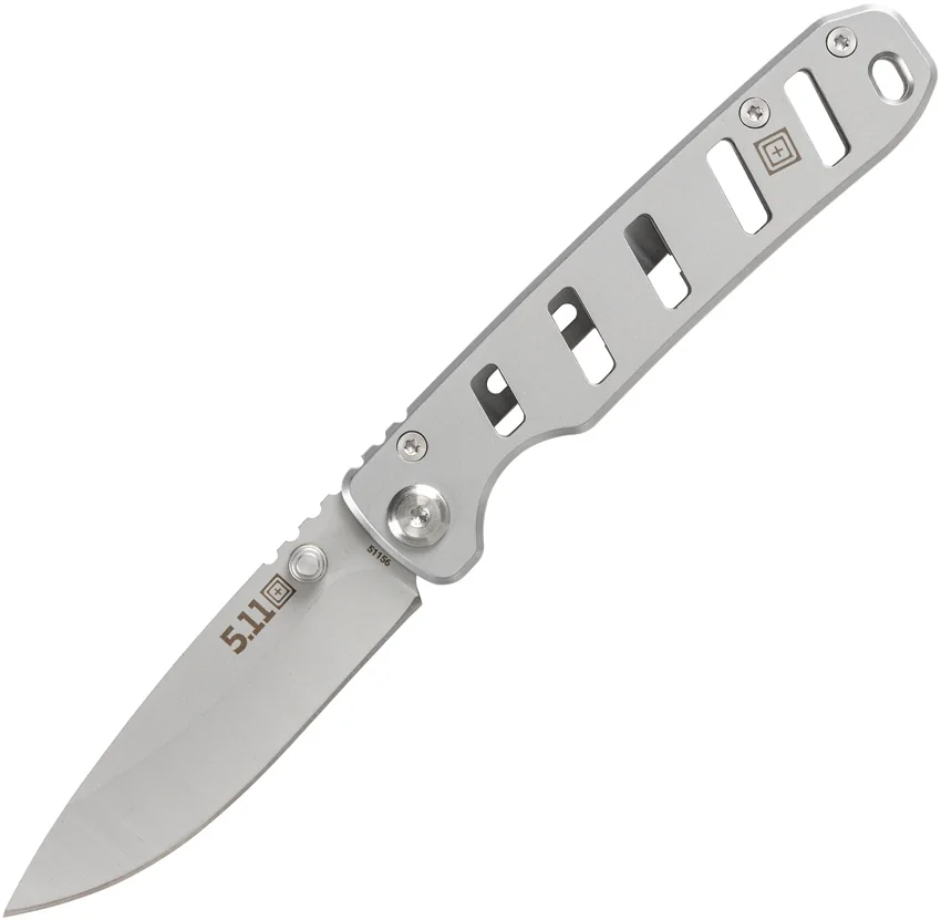 5.11 Tactical Base 3DP Frame Lock Knife Stainless Steel (2.75" Satin)