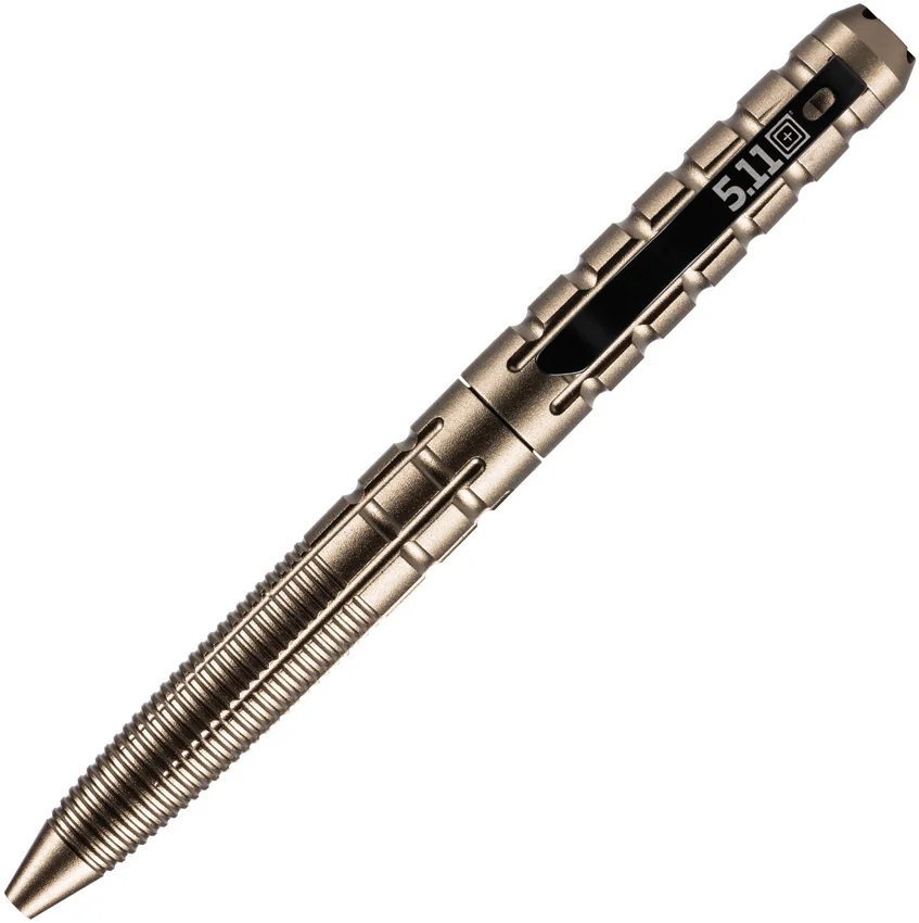 5.11 Tactical Kubaton Tactical Pen Sandstone Aluminum (Black Ink)