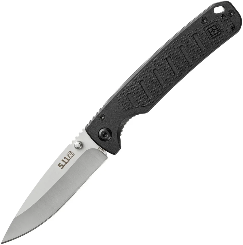 5.11 Tactical Icarus DP Full Liner Lock Knife Black FRN (3.25" Satin)