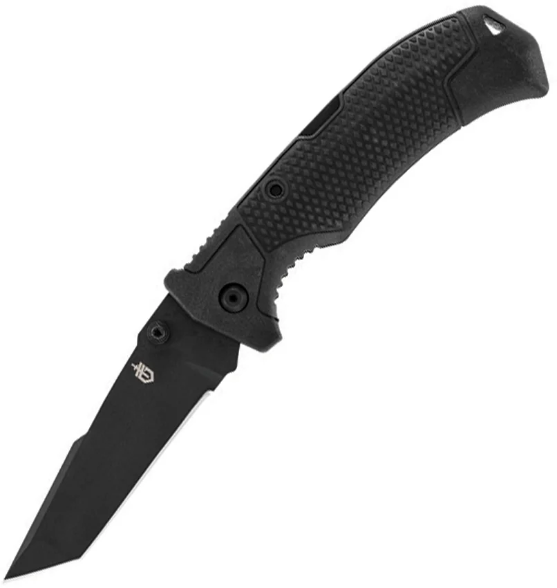Gerber Edict Tanto Lockback Knife Black GFN (3.75" Black) 30-001020N