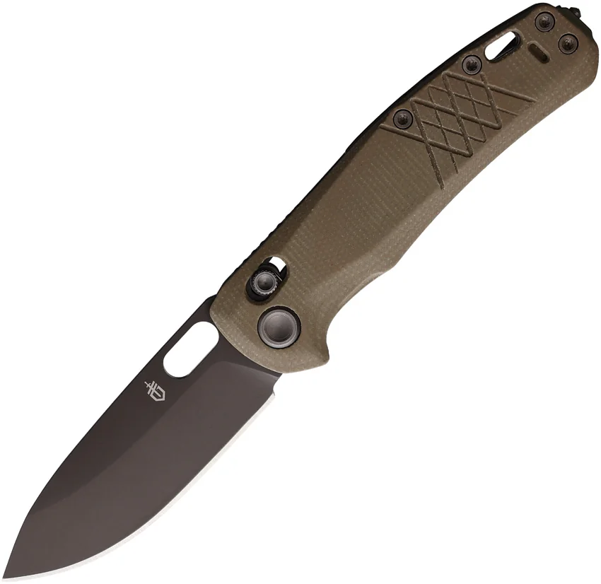 Gerber Scout Crossbar Lock Knife Tan Micarta (3.2" Gray)