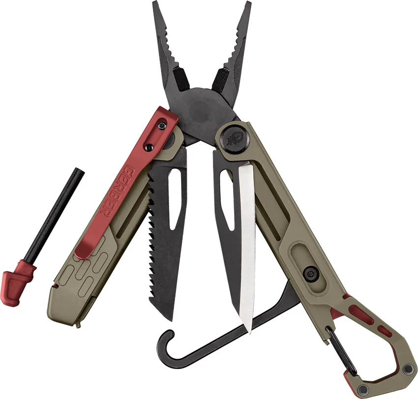 Gerber Stakeout Spark Multi-Tool Coyote Brown (10-in-1)