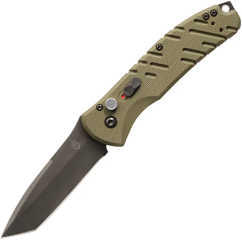 Gerber Propel Downrange Automatic Knife OD Green (3.5" Black)