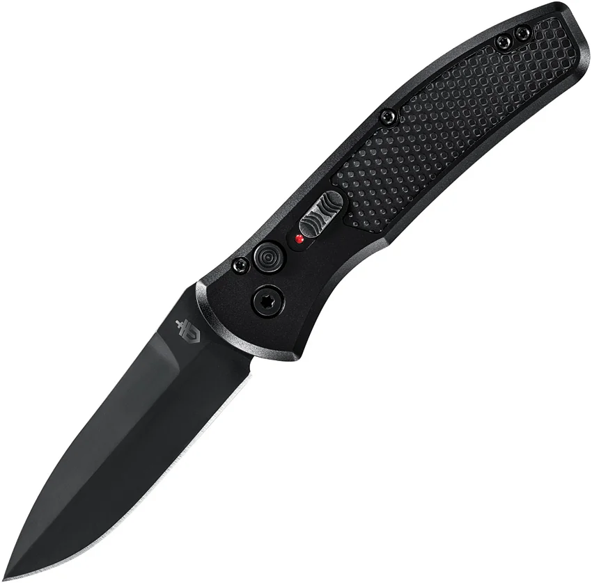 Gerber Empower Automatic Knife Black Armor Grip (3.25" Black) 30-001321