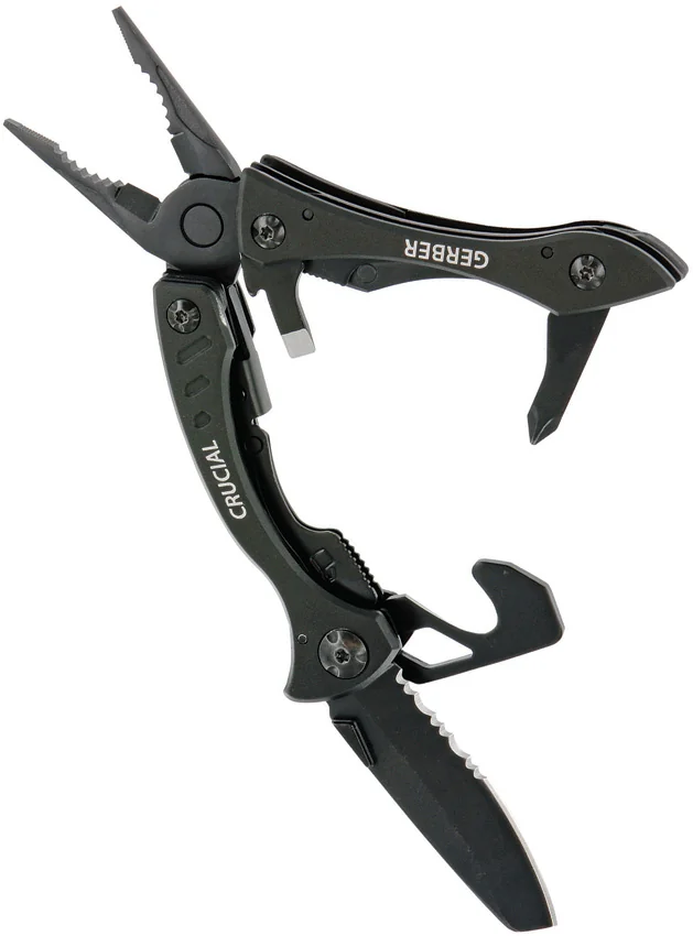 Gerber Crucial Multi-Plier Tool Black + Strap Cutter