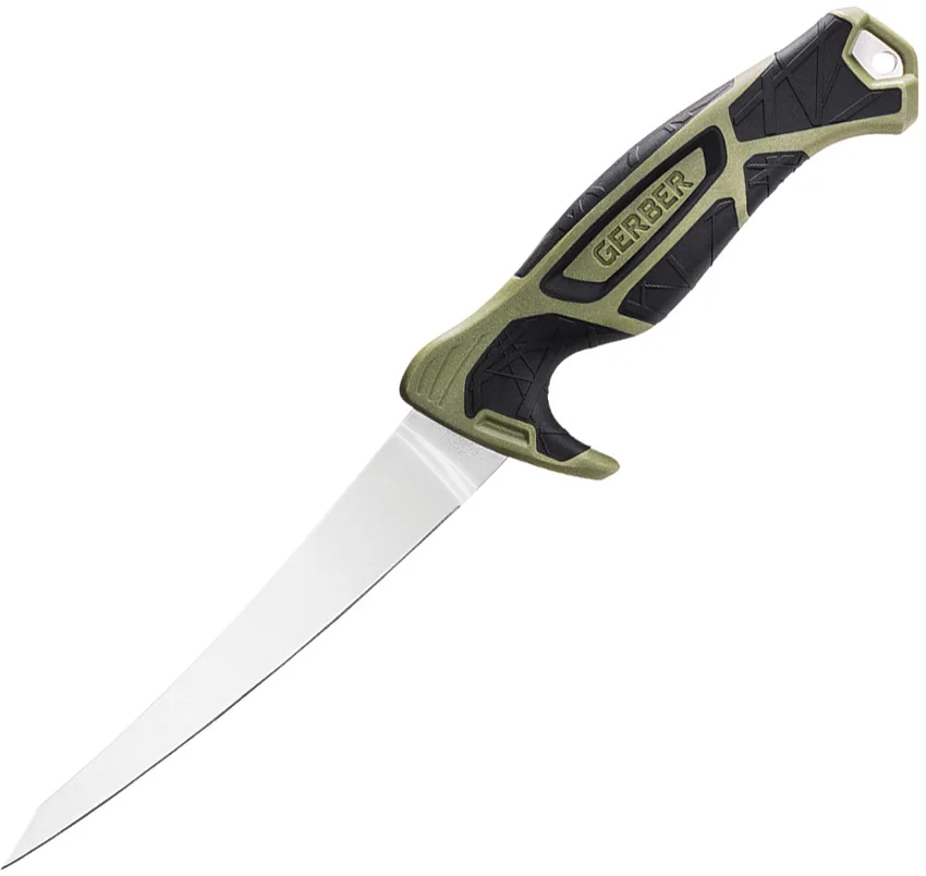Gerber Controller 6" Fillet Fishing Knife Fixed Blade (6" Satin)