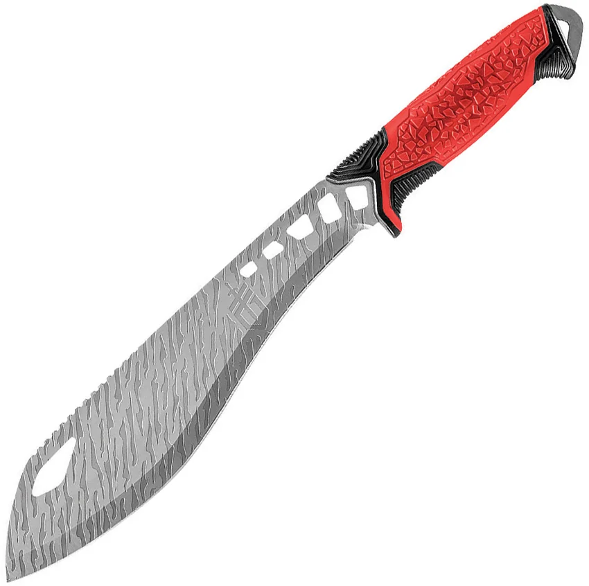 Gerber Versafix Pro 14" Machete Fixed Blade Knife Red (9" Satin) 31-003469