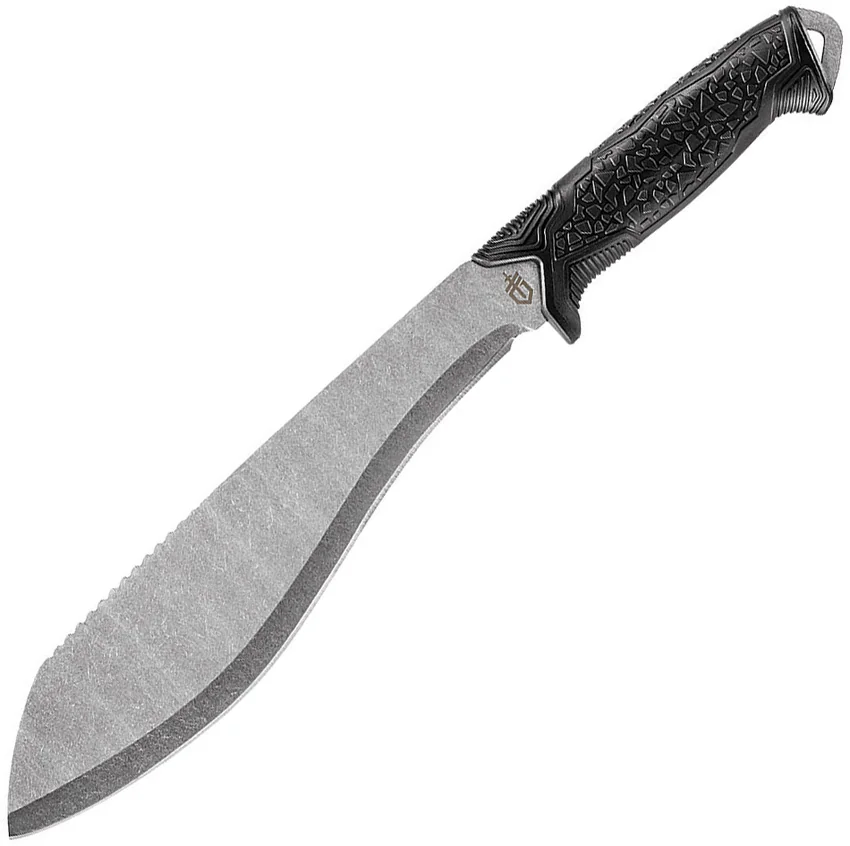 Gerber Versafix 14" Machete Fixed Blade Knife (9" Stonewash)