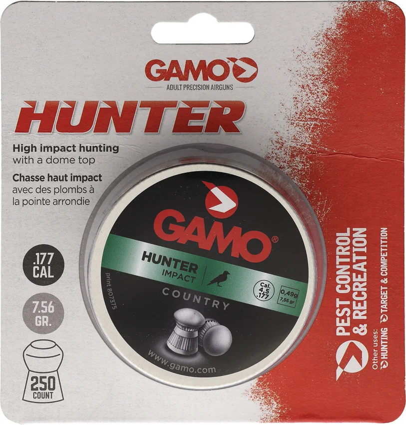 Gamo Hunter .177 Cal Pellets