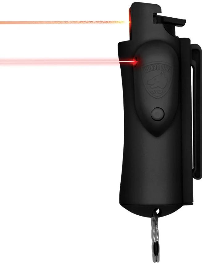 Guard Dog Accufire Pepper Spray Black