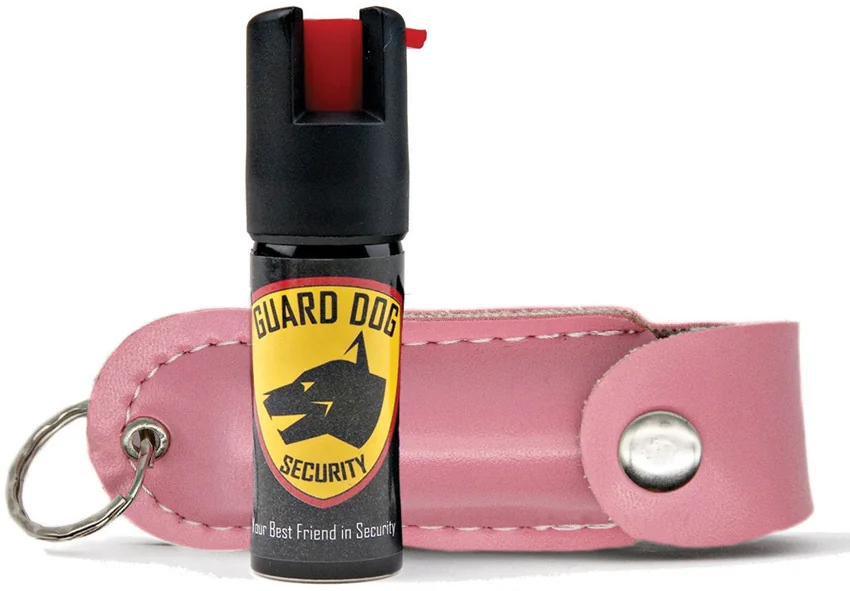 Guard Dog Pepper Spray Keychain Pnk