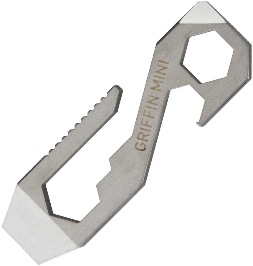 Griffin 9 in 1 Mini Titanium Pocket Tool (Satin)