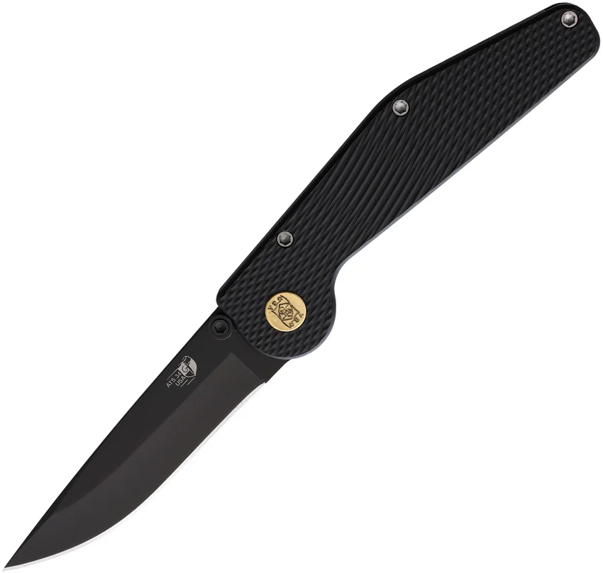 GT Knives Police Automatic Knife (3.625" Black) GT103