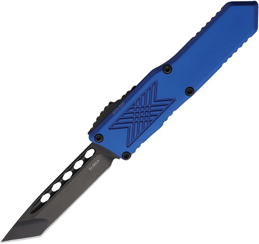 Guardian Tactical Auto GTX025 OTF Tanto Blue