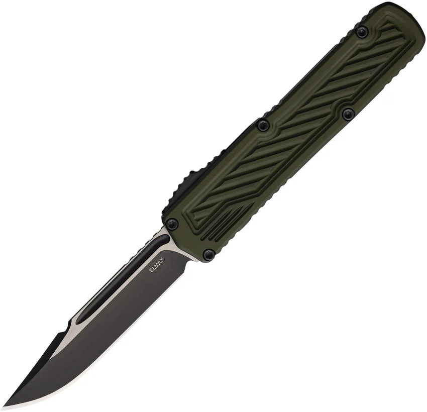Guardian Tactical Scout S/E OTF Automatic Knife OD Green Al (3.5" Two-Tone)