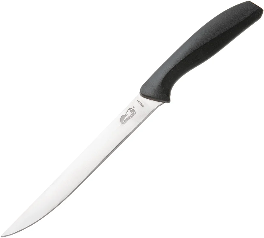 Gatco 9.5" Fixed Blade Kitchen Knife Black Zytel
