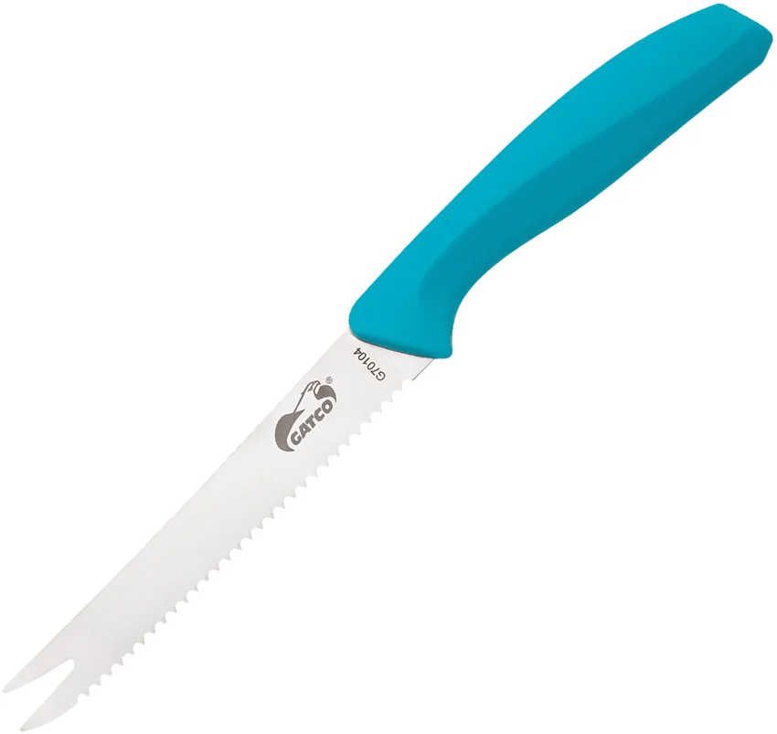 Gatco Tomato Knife Teal