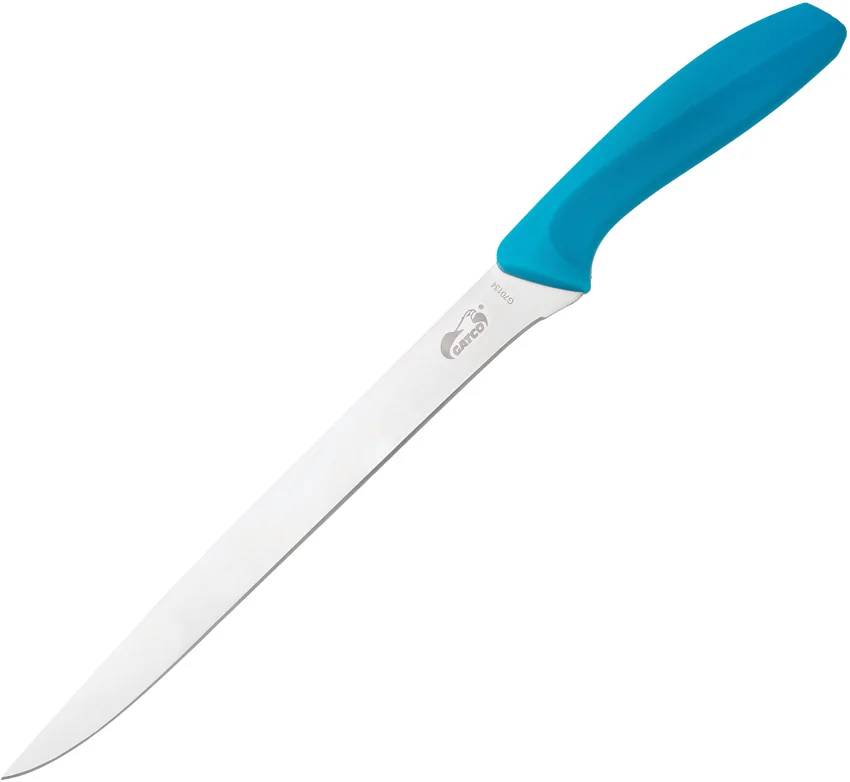 Gatco 13.5" Fixed Blade Fillet Knife Teal Zytel