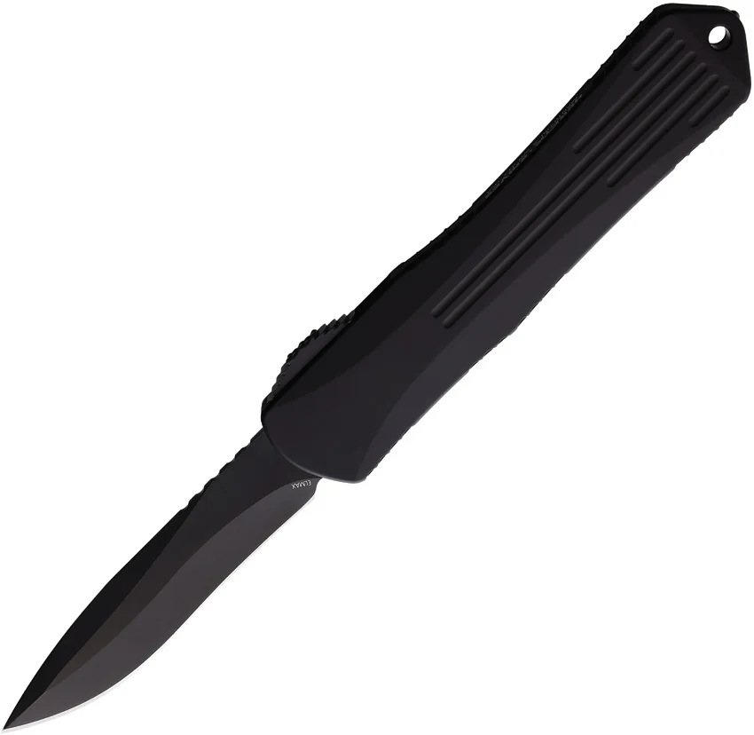 Heretic Knives Manticore X OTF Automatic Knife Black /Purple Camo  (3.75" DLC)