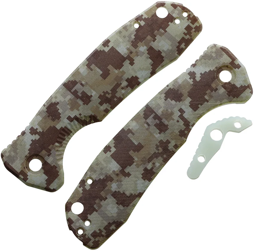 Honey Badger Knives Large Handle Set Camo G-10